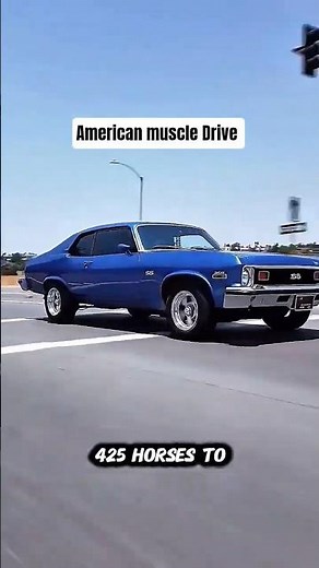 1970 Chevy Nova SS 396 – Pure Muscle Car Power! 💪🔥 #carhistory #chevy