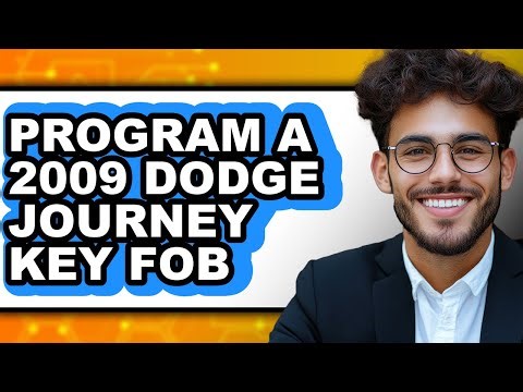 How to Program a 2009 Dodge Journey Key Fob (Only Way)