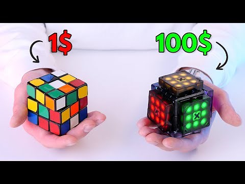 Rubik's Cubes From 1$ to 100$ ASMR