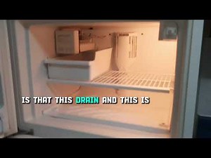 “Top & Bottom Refrigerator Clogged Drain Line Fix | Easy Appliance Repair Money”