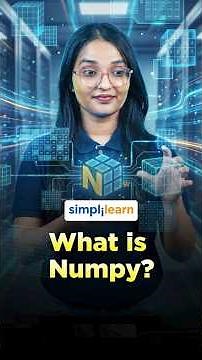 What Is NumPy? | Python NumPy Explained | #Shorts | #Simplilearn