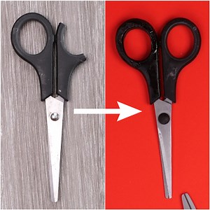 221K views · 890 reactions | Easy fix for broken scissors plastic handle! ✂️ | Simple ideas | Facebook