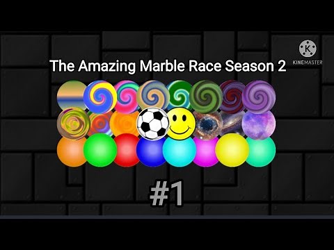 The Amazing Marble Race Season 2 Part 1 (Marble Run 2d)
