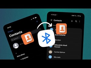 How to Transfer Contacts from One Phone to Another Using Bluetooth
