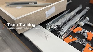 🚀 Level Up Your Skills with Blum! 🚀 Our team learns how to install TANDEM and MOVENTO runner systems through hands-on practical training. You too can master installation techniques and boost your efficiency.👷‍♂️👷‍♀️ 📲 Enquire about installer training today! #BlumSouthAfrica #InstallerTraining #CabinetMakers #FurnitureDIY | Blum South Africa