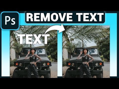 How To Remove Text From An Image In Photoshop