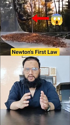 Newton's First Law of Motion Explained | #shorts #physics #science