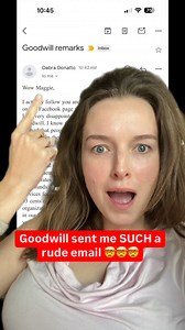 1.1M views · 18K reactions | Goodwill communications and marketing director sent me the most condescending email 勞 | Maggie McGaugh | Facebook