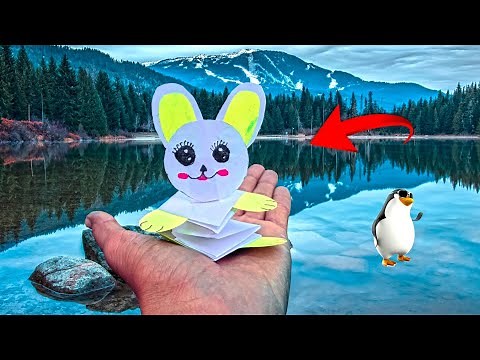 How To Make A Paper Doll Easy || Origami Doll