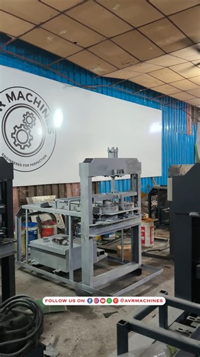 buffet paper plate Automatic machine | painting |AVR machines #paperplatemachine