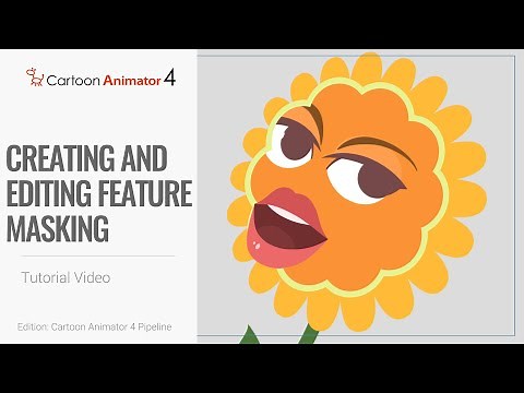 Cartoon Animator 4, 360 Head Tutorial - PSD Pipeline, Creating and Editing Feature Masking