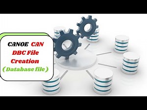Create a CAN DBC File in CANoe | Step-by-Step Guide for Beginners | #canoe #database #dbc