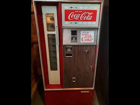 1960's Cavalier Coca Cola Vending Machine Repair