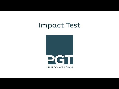 Impact Window Testing in Action | PGT Windows & Doors