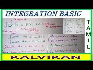 Class 12 maths Integration introduction in Tamil / CBSE class 12 Integrals in tamil / JEE main maths