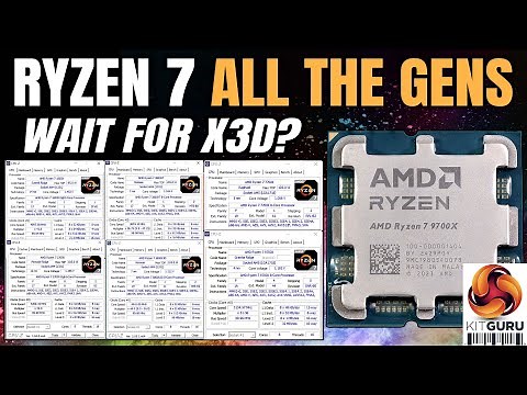 AMD Ryzen 7 - All The Generations Tested