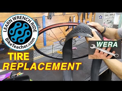 How to Replace a Bicycle Tire | Front & Rear Wheel Tutorial + Wera Tool Review