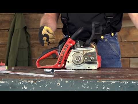 Technical Tips: How to Replace a Chainsaw Chain and Bar