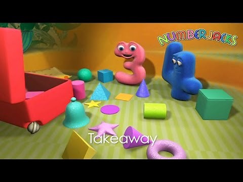 Numberjacks | Takeaway | S1E14 | Full Episode