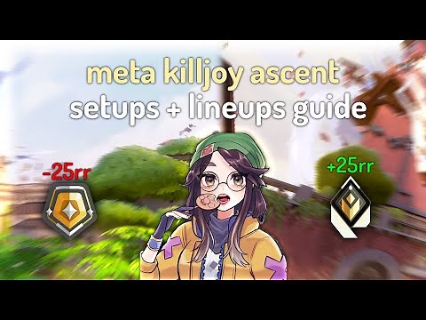 *NEW* Radiant Killjoy Guide On ASCENT (SETUPS + LINEUPS + KJ TECH)