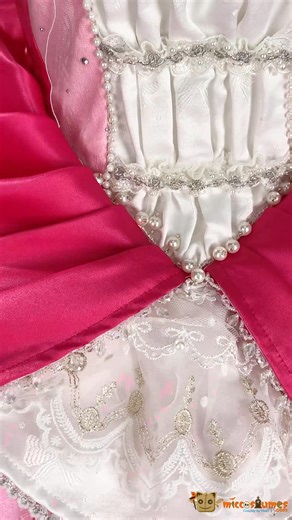 How to wear our upgrade #peachcosplay? Here is the tutorial!👑 🛒https://miccostumes.com/princess-cosplay-sale_5737up.html The next batch will be shipped soon🌸 | Miccostumes