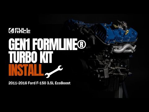How to Install Full-Race Formline Turbo Kit | 2011-2016 Ford F-150 3.5L EcoBoost (GEN1)