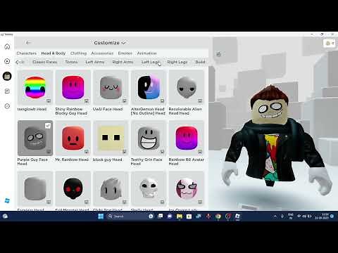 How to get new free legless and korblox leg avatar- Roblox GUIDE