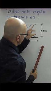 🔎¿Sabes restar curvas de figuras planas? Descubre el área de la región sombreada en segundos.