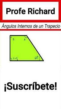 ✅👉Internal angles of a trapezoid
