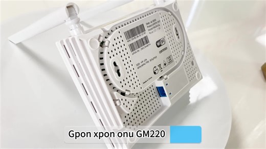 FTTH Wifi ONU Modem Router GM220-S: New Used English Firmware