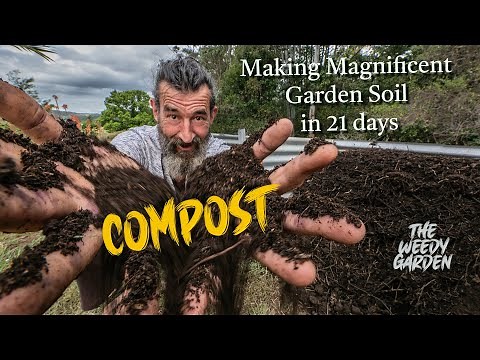COMPOST THE BLACK GOLD- Making Magnificent Compost in 21 Days and how to Infuse Biochar.