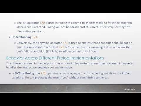 Understanding the Behavior of !/0 and + /1 in Prolog: A Clear Guide