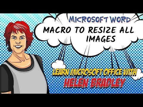 A Word Macro to Resize All Images in a document