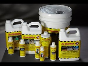 Application of No Skidding® Anti-Slip Tile Treatment (Large Surfaces)