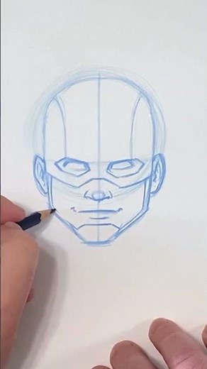 Let's draw Captain America! 🦅✏