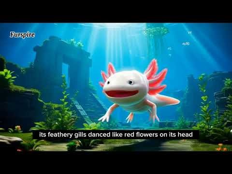 “The Eternal Smile of the Axolotl 🦎 | Rare Animal Life Lesson” | Furspire