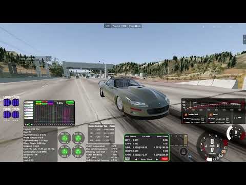 Building a Nitrous Camaro In BeamNG Drive for the 1/8 mile drags