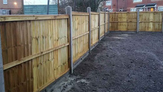 How to Install Concrete Fence Posts and Gravel Boards