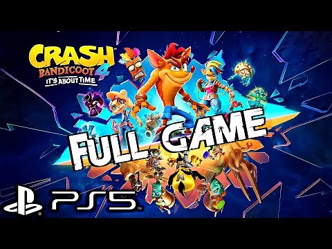 CRASH BANDICOOT 4 PS5 Gameplay Walkthrough FULL GAME (4K 60FPS)