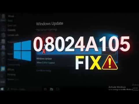How to Fix Update Error 0x8024a105 in Windows 10