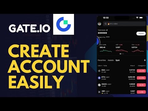 How to Create New Account on Gate.io 2025?