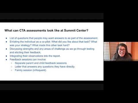 Collaborative Therapeutic Assessments Webinar w Dr Lisa Nakamura