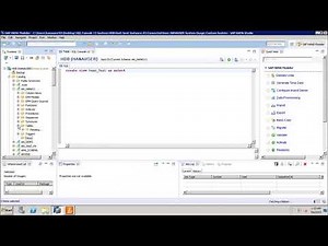 SAP HANA - Creating a Database View
