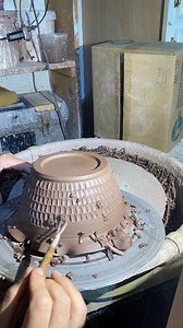 43K views · 969 reactions | Carving time lapse video.. | Wheel Turned Pottery | Facebook