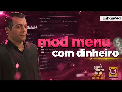 SAIU! M0D M3NU COMPLETO PRA UPAR SUA CONTA NO GTA ONLINE ENHANCED 1.72 (DINHEIRO, LEVEL) [CREEKSIDE]