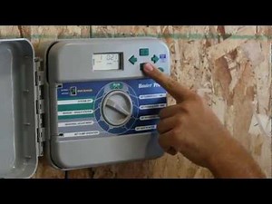 How to adjust the watering schedule on the Hunter Pro C Sprinkler controller