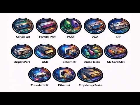 Every Type of Computer Port Explained in 9 Minutes