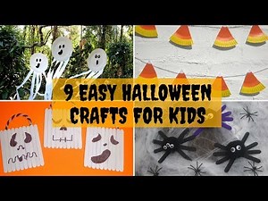 9 Easy Halloween Crafts for Kids