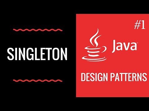 1- Singleton Design Pattern - Java - Arabic [بالعربي]