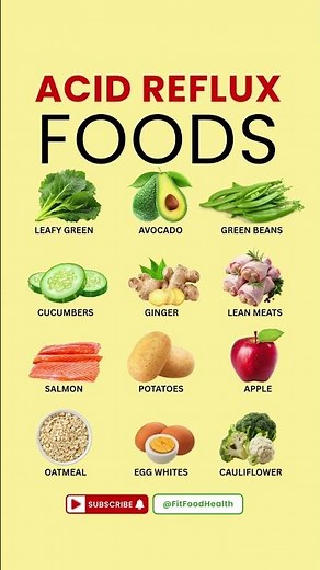 Acid Reflux? 🍎 Eat THESE Foods for INSTANT Comfort!